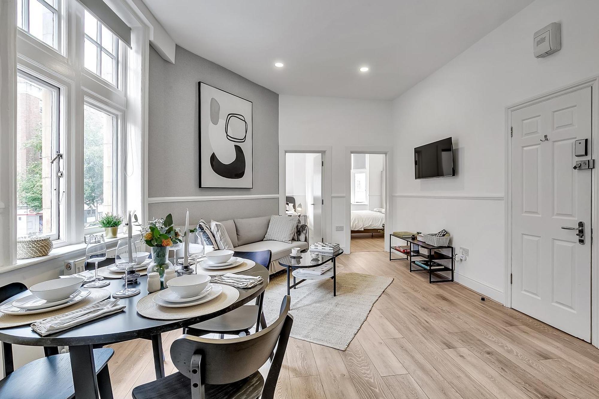 Lovely Kensington Apartments London Phòng bức ảnh